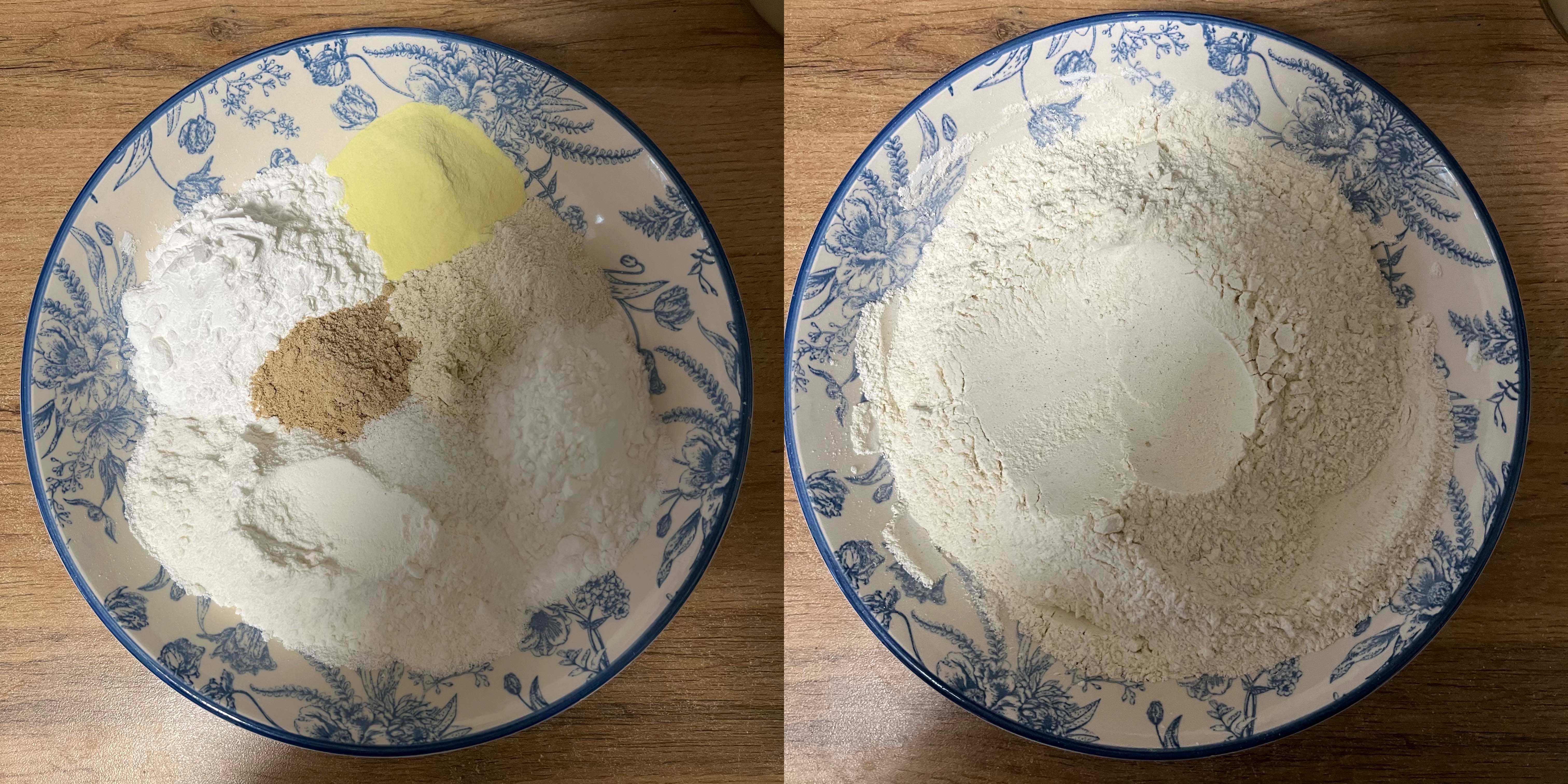 Смешивание муки